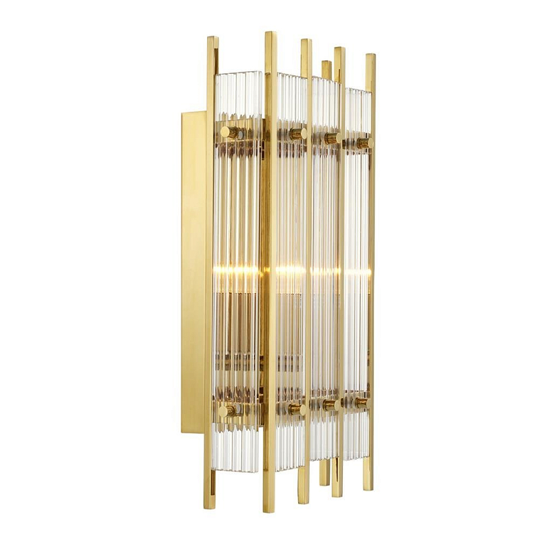 Бра Wall Lamp Sparks S Gold Глянцевое золото Прозрачный (Transparent) Бра Wall Lamp Sparks S Gold Глянцевое золото Прозрачный (Transparent) в Волгограде | Loft Concept