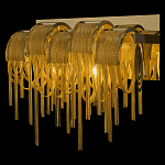 Бра с металлическими дугами и цепочками 33 см Atlantis Chain варинант исполнения - 12 | Loft Concept в Волгограде