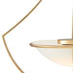 Люстра золотая светодиодная Graduated Bell варинант исполнения - 1 | Loft Concept в Волгограде