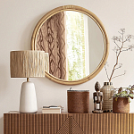 Комод с геометрическим рисунком на ящиках Anders Dark Wood варинант исполнения - 8 | Loft Concept в Волгограде