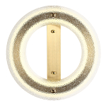 Бра круглое с эффектом морозного стекла Freezing Pattern варинант исполнения - 1 | Loft Concept в Волгограде