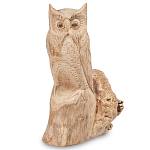 Статуэтка из дерева сова Animals of the World 20 варинант исполнения - 2 | Loft Concept в Волгограде