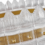 Люстра круглая с декоративными элементами в виде лепестков Round Light Flashing варинант исполнения - 7 | Loft Concept в Волгограде