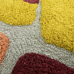 Чехол на подушку с рисунком горчичного цвета Elan Textured варинант исполнения - 6 | Loft Concept в Волгограде