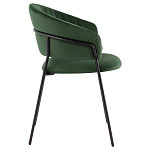 Стул в велюре зеленого цвета Horizon варинант исполнения - 3 | Loft Concept в Волгограде