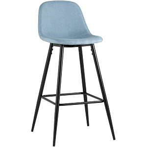 Барный Стул Archie Chair Голубая Рогожка