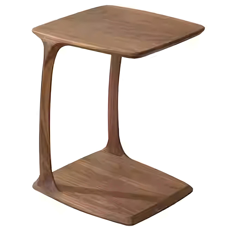 Столик приставной из массива дерева Walnut Side Table Орех Столик приставной из массива дерева Walnut Side Table Орех в Волгограде | Loft Concept