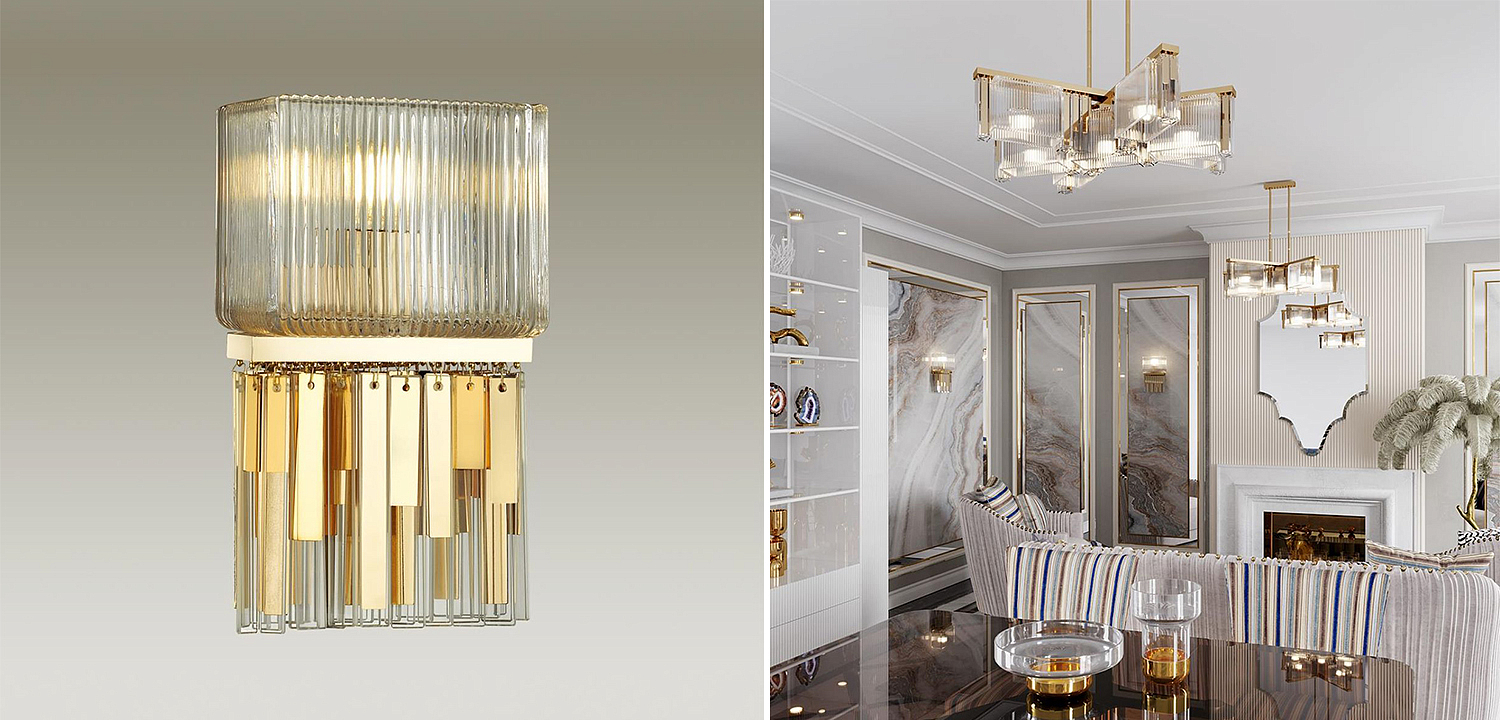 Бра Madelen Gold Wall Lamp Бра Madelen Gold Wall Lamp - Loft-Concept в Волгограде