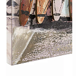 Панно декоративное в морском стиле Seascape and Surfing I варинант исполнения - 3 | Loft Concept в Волгограде