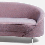 Диван Paulet Sofa Сиреневое Букле варинант исполнения - 1 | Loft Concept в Волгограде