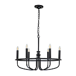 Люстра круглая с 6-ю лампами Kichler варинант исполнения - 2 | Loft Concept в Волгограде