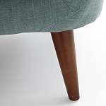 Кресло бирюзовое Pauley Turquoise Armchair варинант исполнения - 4 | Loft Concept в Волгограде