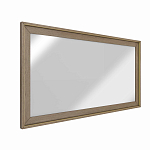 Зеркало прямоугольное с классической деревянной рамой Flowchart варинант исполнения - 1 | Loft Concept в Волгограде