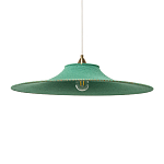 Подвесной вязаный зеленый светильник «Токио»  варинант исполнения - 1 | Loft Concept в Волгограде