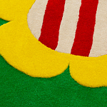 Дизайнерский ковер с цветами Poltronova Tappeto Prato Rug варинант исполнения - 6 | Loft Concept в Волгограде