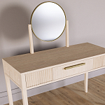 Туалетный Стол с зеркалом Primo Светлый дуб варинант исполнения - 3 | Loft Concept в Волгограде