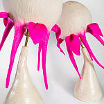 Торшер фуксия «Цветы из снов»  варинант исполнения - 2 | Loft Concept в Волгограде