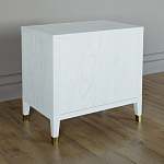 Тумба прикроватная с двумя ящиками Elsa Dreams White варинант исполнения - 4 | Loft Concept в Волгограде