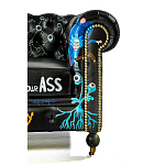 Кресло "Умный Умник" Rick and Morty graffiti chair натуральная кожа  варинант исполнения - 4 | Loft Concept в Волгограде