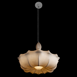 Подвесной светильник с белым фигурным абажуром и мягкими волнистыми краями Cloud Motion  варинант исполнения - 9 | Loft Concept в Волгограде