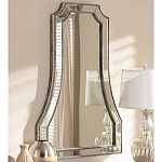 Зеркало в серебристой фигурной раме Silver Reflection варинант исполнения - 5 | Loft Concept в Волгограде