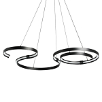 Люстра подвесная светодиодная в виде волнообразной ленты Ribbon Vortex варинант исполнения - 1 | Loft Concept в Волгограде