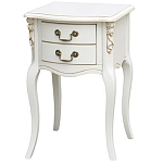 Прикроватная тумба в стиле прованс с 2-мя ящиками Paule Montmartre Provence Bedside Table варинант исполнения - 1 | Loft Concept в Волгограде