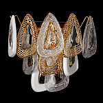 Бра с белыми и прозрачными подвесками Character Chandelier варинант исполнения - 2 | Loft Concept в Волгограде