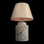 Настольная лампа цилиндрическая с цветочной росписью Lamp Flower Painting варинант исполнения - 5 | Loft Concept в Волгограде