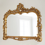 Зеркало настенное в ажурной раме в стиле барокко Ornate Ornaments варинант исполнения - 2 | Loft Concept в Волгограде