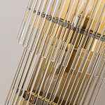 Бра с золотистым основанием и прозрачными трубками Nembus варинант исполнения - 5 | Loft Concept в Волгограде