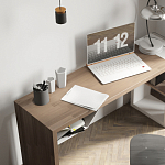 Письменный стол прямоугольный с полочкой под столешницей EcoComb варинант исполнения - 3 | Loft Concept в Волгограде