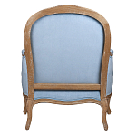 Кресло Ava Classical Armchair light blue velour варинант исполнения - 3 | Loft Concept в Волгограде