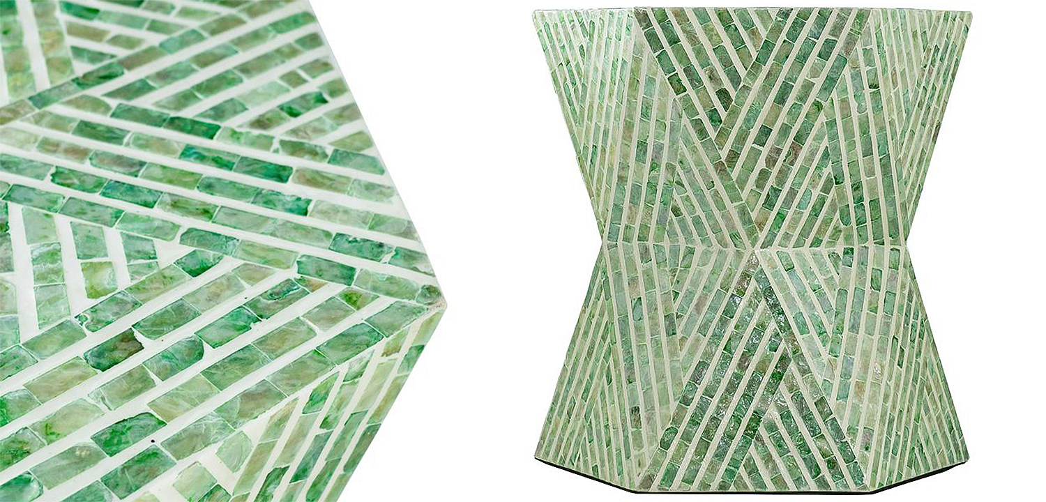 Приставной стол Geometric Green Приставной стол Geometric Green - Loft-Concept в Волгограде