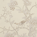 Обои ручная роспись Earlham Platinum Mica варинант исполнения - 3 | Loft Concept в Волгограде