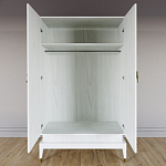 Платяной шкаф Elsa Dreams White с 2-мя фасадами варинант исполнения - 4 | Loft Concept в Волгограде