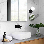 Бра с матовым плафоном в форме шара и зеркальной плоской панелью Lunar Echo  варинант исполнения - 2 | Loft Concept в Волгограде