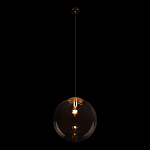 Подвесной светильник со стеклянным прозрачным плафоном в форме шара и золотыми металлическим акцентами 30 ClassiCon варинант исполнения - 3 | Loft Concept в Волгограде