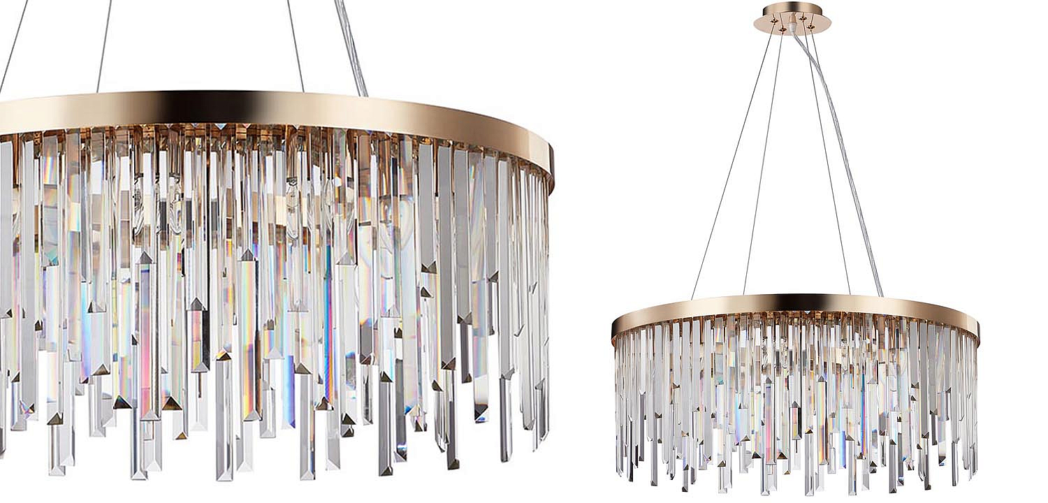 Люстра Bennett Chandelier gold Люстра Bennett Chandelier gold - Loft-Concept в Волгограде