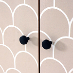 Длинная ТВ-тумба с принтом на ящиках Elise TV Stand варинант исполнения - 17 | Loft Concept в Волгограде