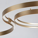 Люстра подвесная светодиодная в виде волнообразной ленты Ribbon Vortex варинант исполнения - 18 | Loft Concept в Волгограде