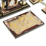 Настольный письменный набор из яшмы Manager Organizer варинант исполнения - 4 | Loft Concept в Волгограде