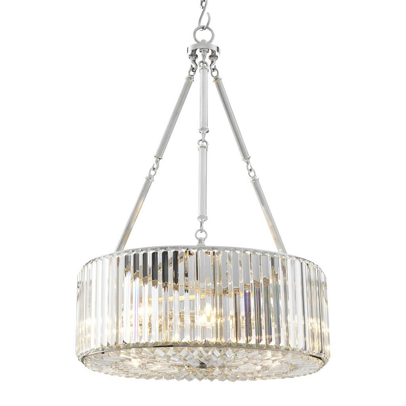 Люстра Chandelier Infinity Nickel Никель Прозрачный (Transparent) Люстра Chandelier Infinity Nickel Никель Прозрачный (Transparent) в Волгограде | Loft Concept