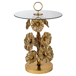 Столик металлический Golden Flower варинант исполнения - 1 | Loft Concept в Волгограде