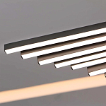 Люстра в виде распахнутых крыльев из тонких металлических планок Flight of Freedom варинант исполнения - 13 | Loft Concept в Волгограде