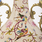 Ваза из фарфора с бронзовыми вставками Eden Garden варинант исполнения - 6 | Loft Concept в Волгограде