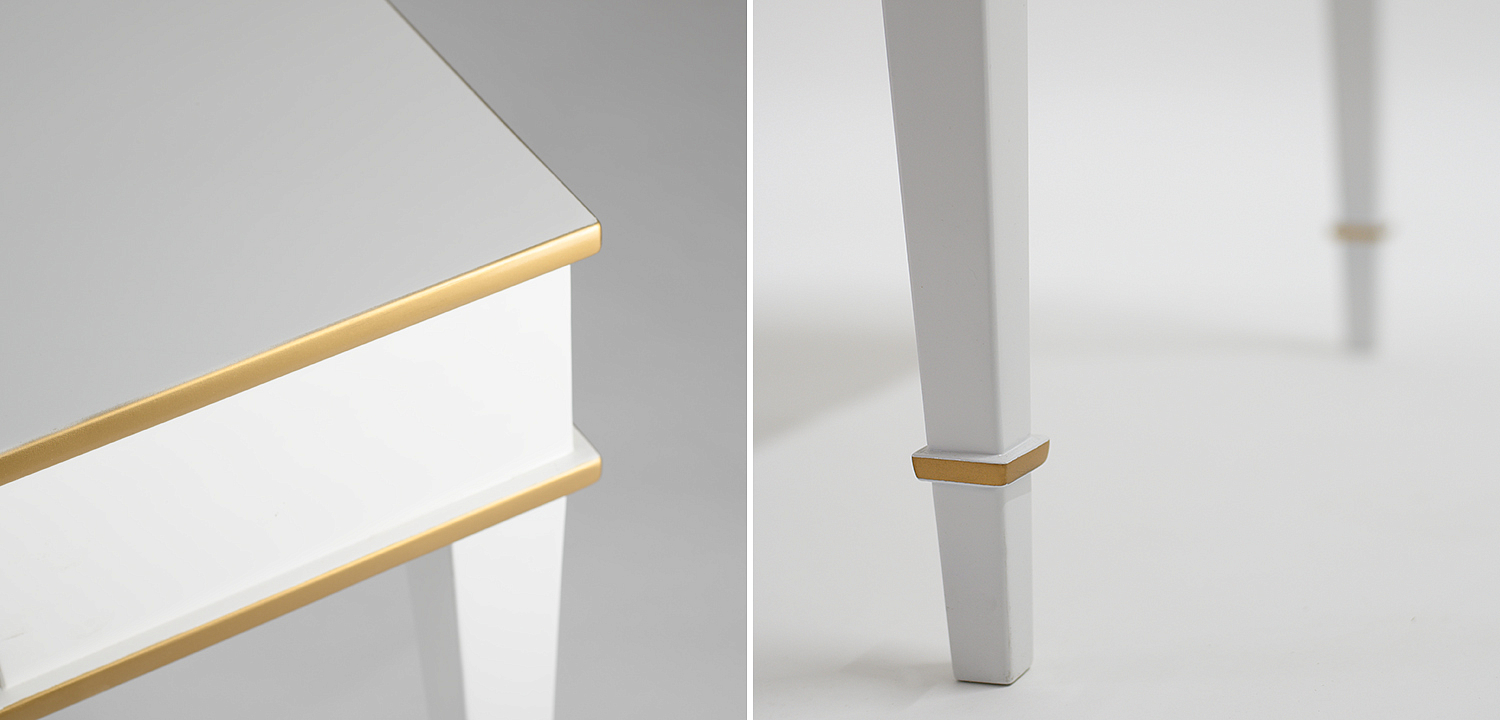 Письменный стол Kelly Desk Белый Письменный стол Kelly Desk Белый - Loft-Concept в Волгограде