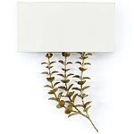 Бра Brass Eucalyptus Branches Lampshade Wall Lamp варинант исполнения - 1 | Loft Concept в Волгограде