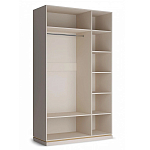 Шкаф трёхстворчатый платяной Satin Furniture варинант исполнения - 2 | Loft Concept в Волгограде