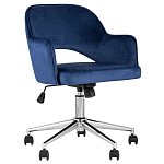Кресло для компьютерного стола Veloury Blue варинант исполнения - 1 | Loft Concept в Волгограде